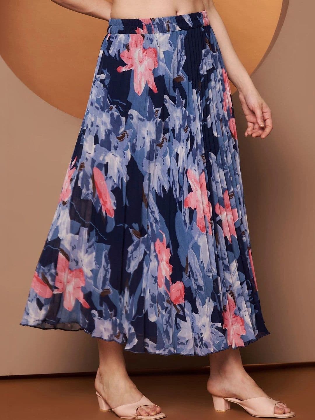 CORSICA Women Floral Midi A-Line Skirt thumbnail 3