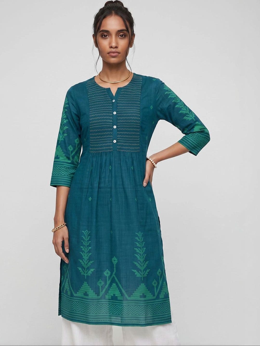 max Women Ethnic Motifs Printed Indie Prints Kurta - view 1