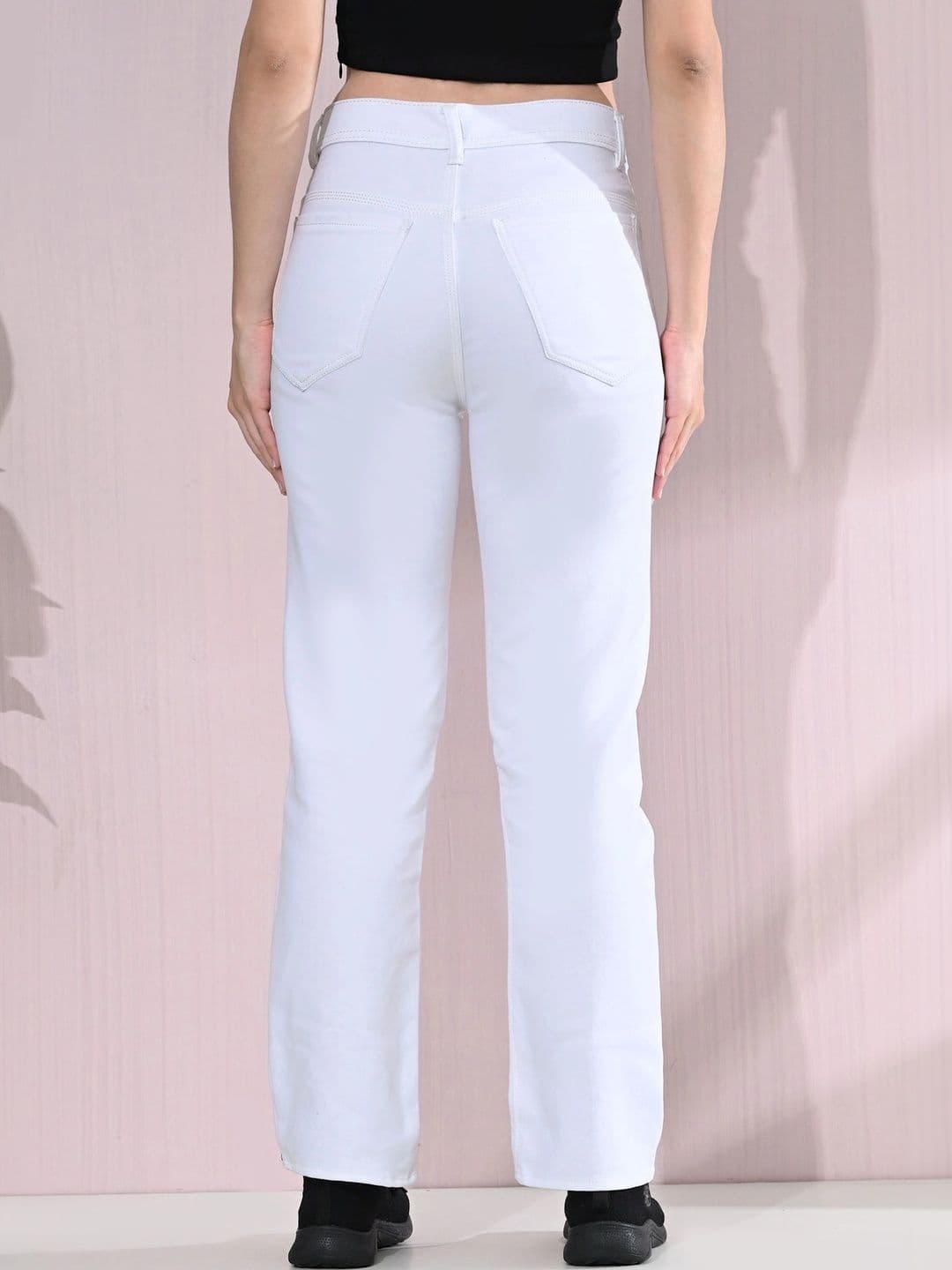 Encrypt Women Classic Regular Fit Mid-Rise Stretchable Jeans thumbnail 6
