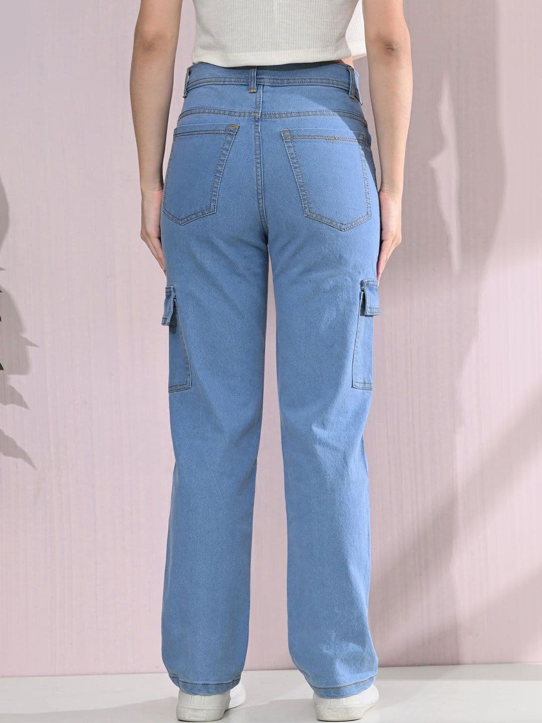 Encrypt Women Classic Regular Fit Mid-Rise Stretchable Jeans thumbnail 2