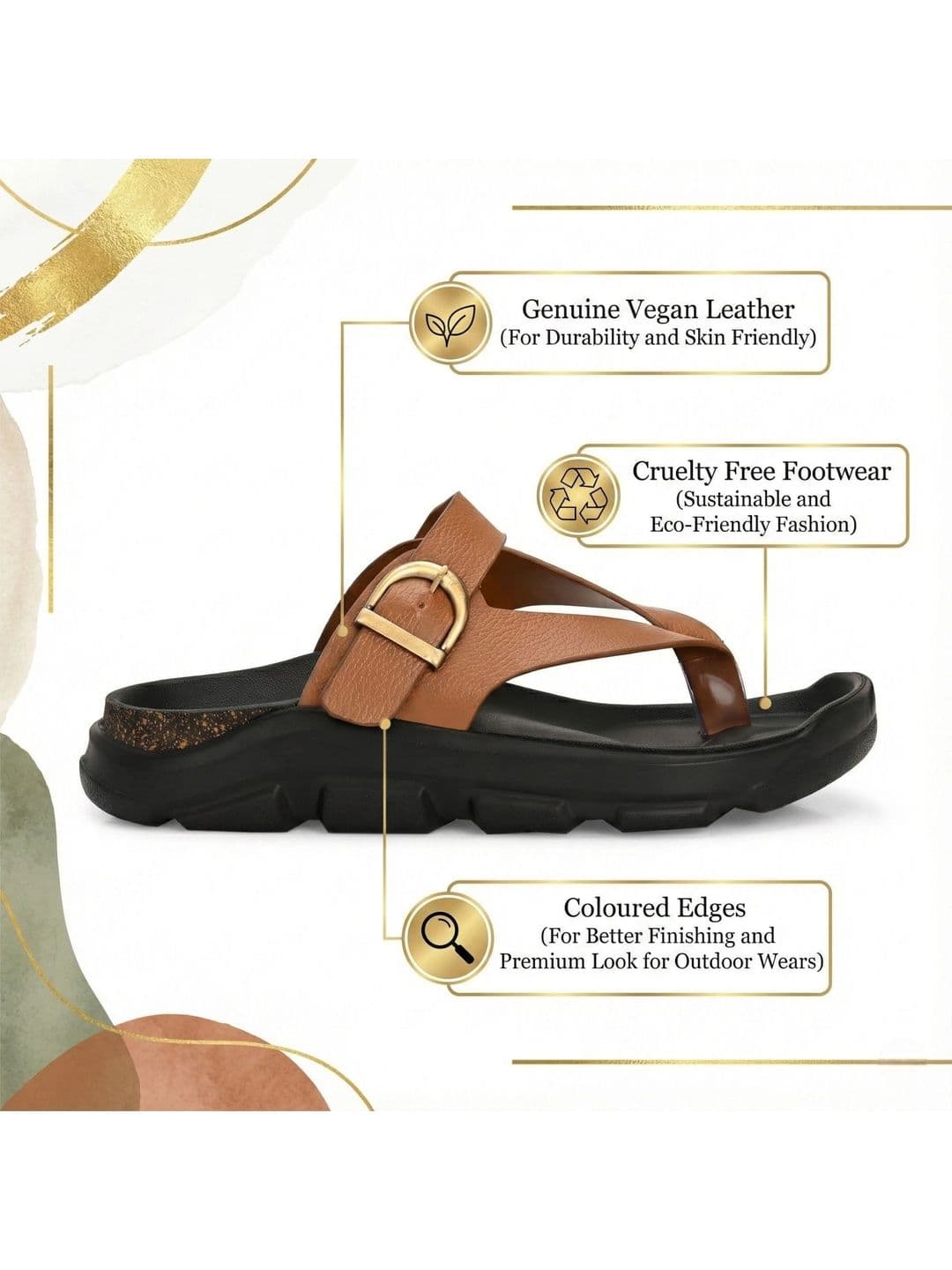 BINUTOP Men Comfort Sandals thumbnail 6