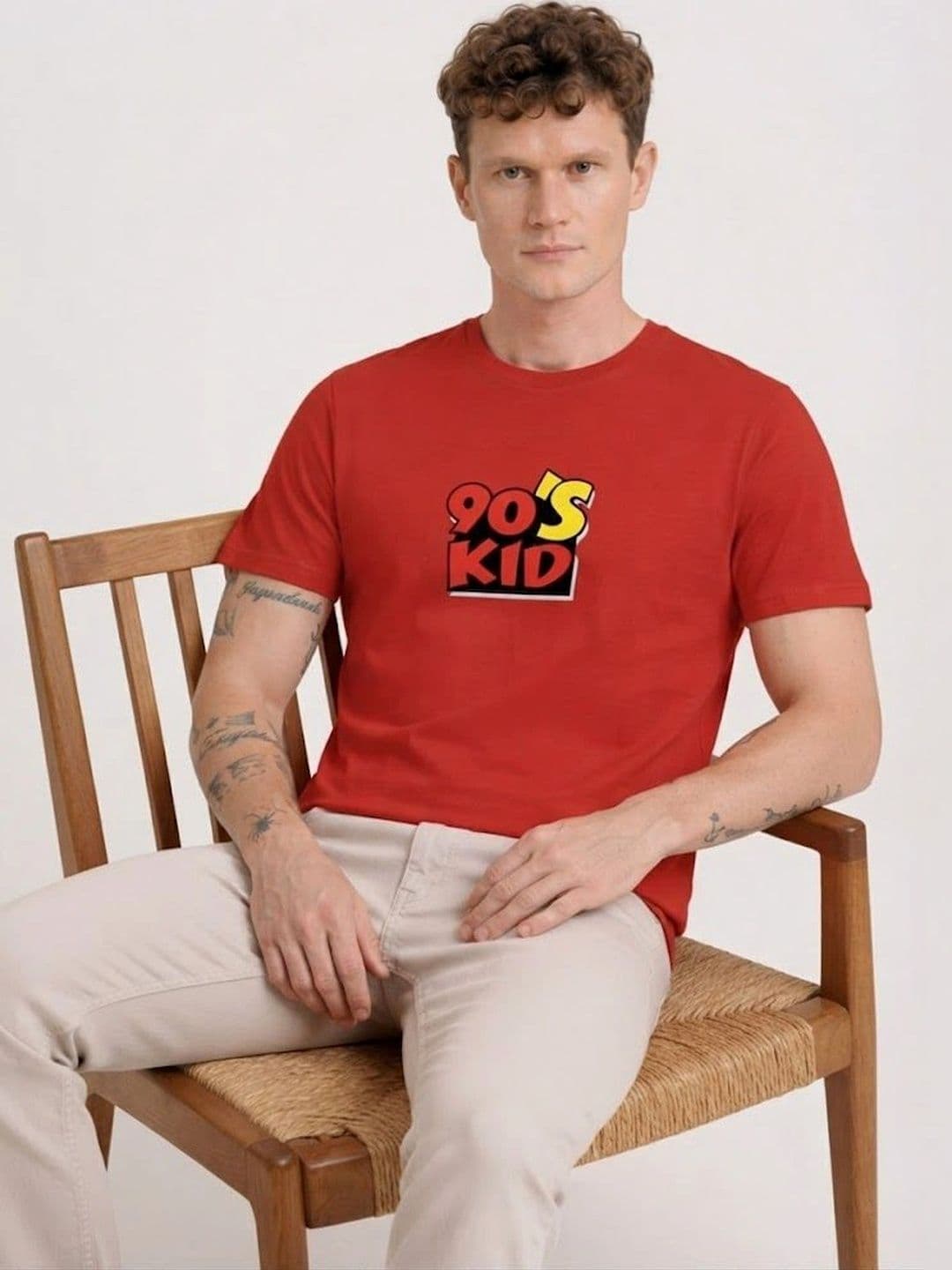 BAESD Men Typography Printed T-shirt - view 1