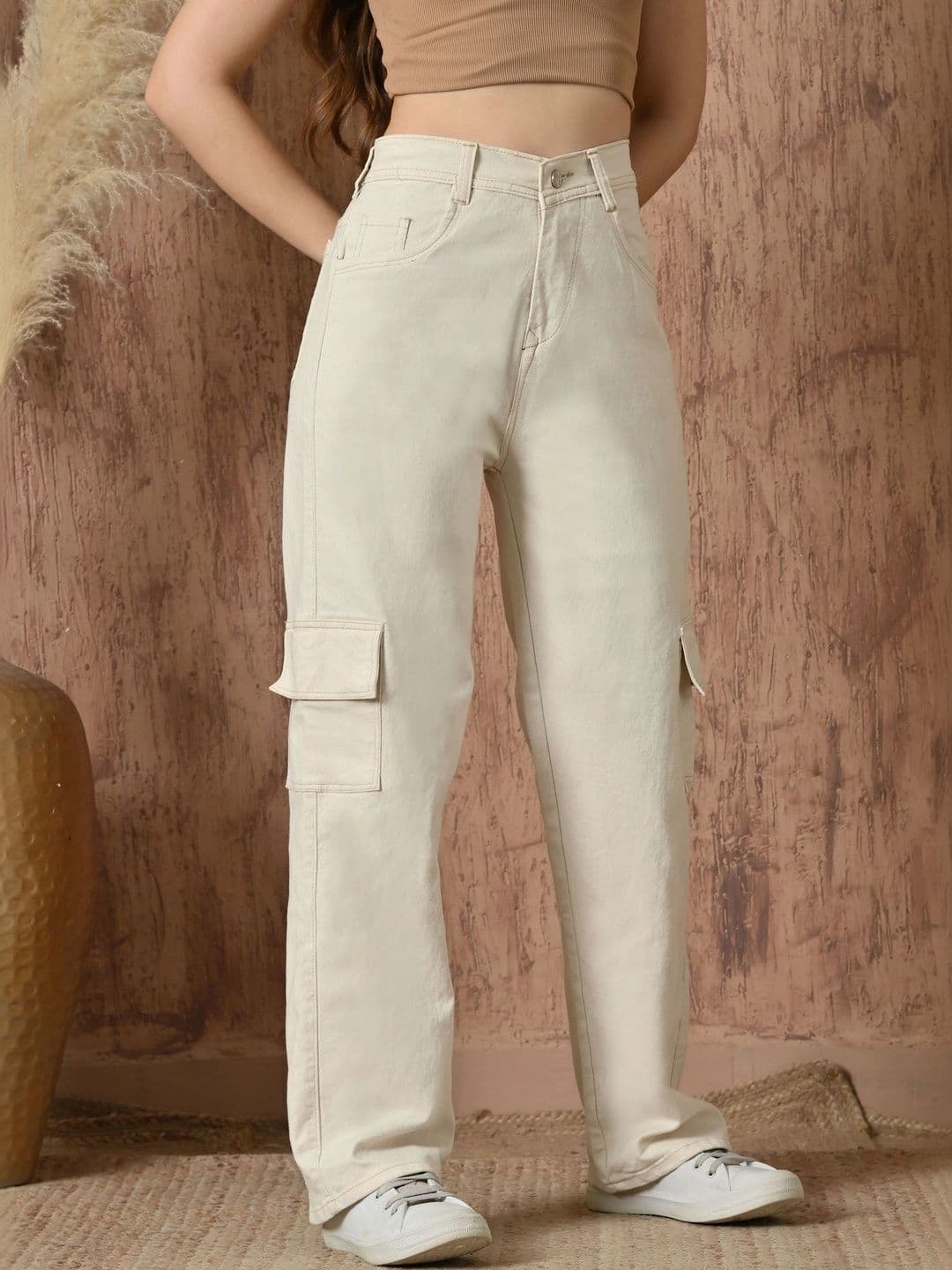 Encrypt Women Classic Regular Fit Mid-Rise Stretchable Jeans thumbnail 4