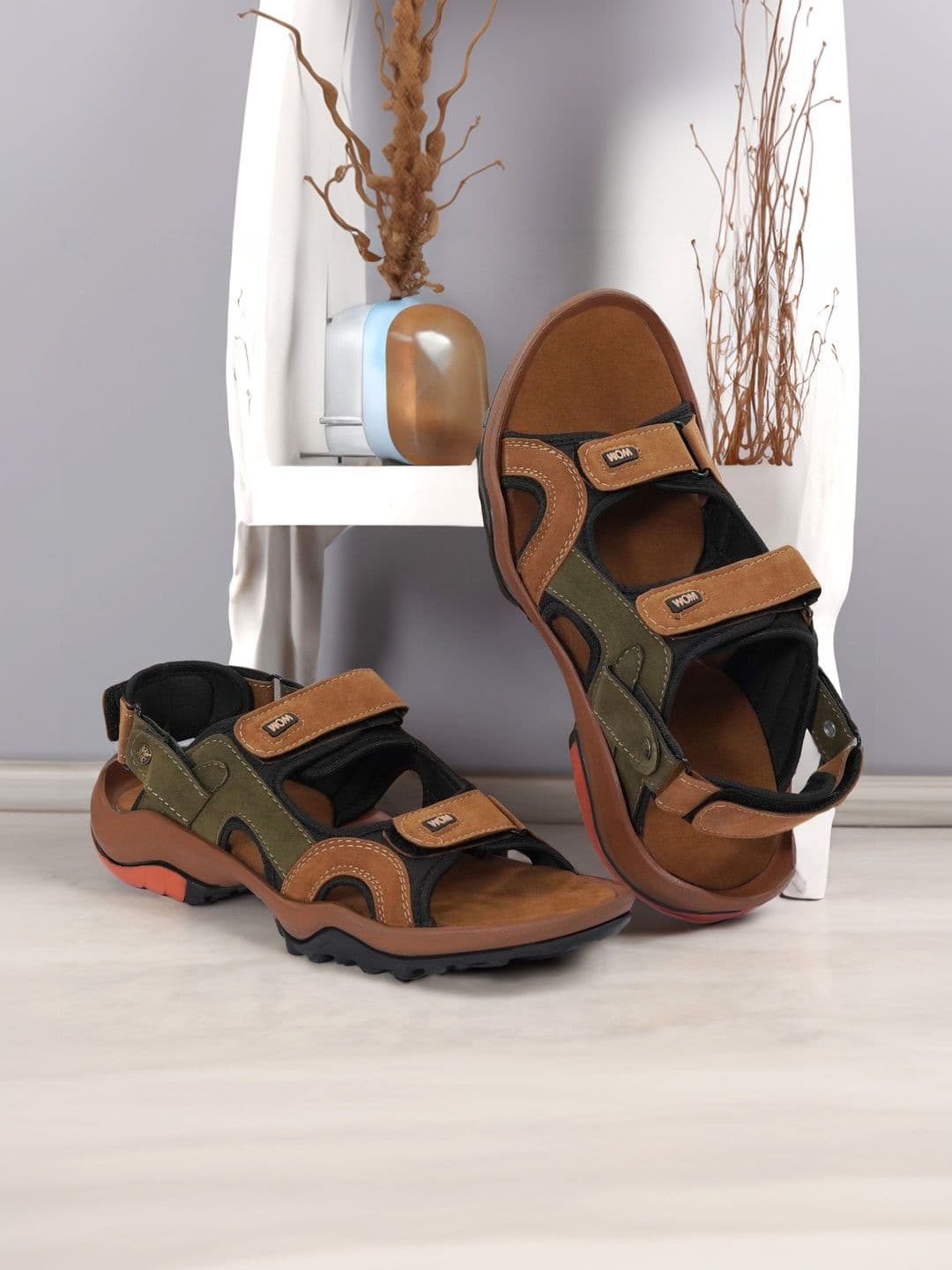 ROYAL CRUZZ Men Suede Comfort Sandals - view 1