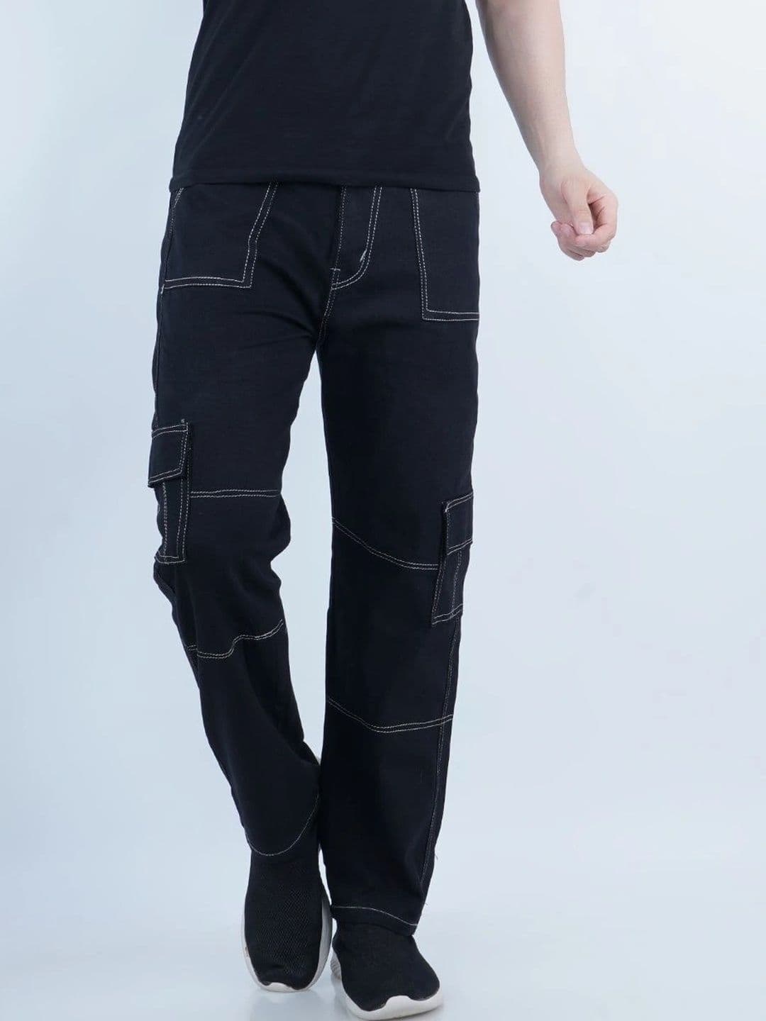Metronaut Men Classic Relaxed Fit Mid-Rise Stretchable Jeans - view 1