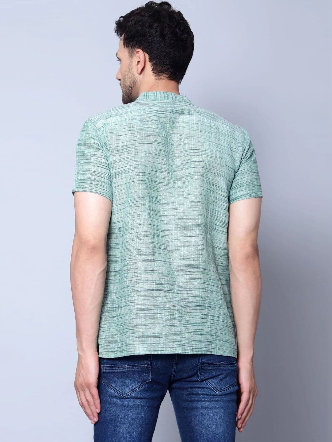 Latest Chikan Garments Men Khadi Kurta thumbnail 4