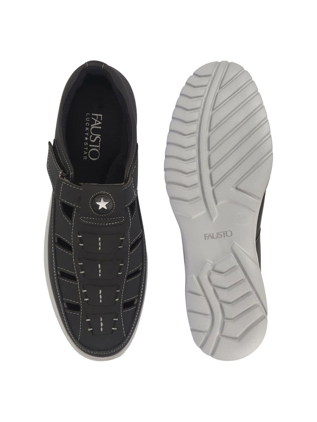 FAUSTO Men PU Fisherman Sandals thumbnail 6