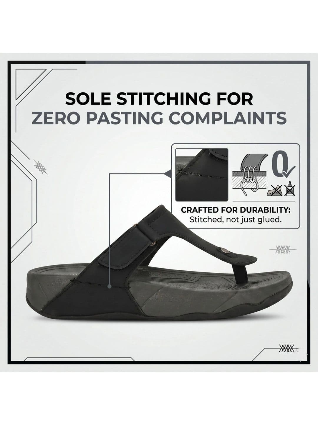 BINUTOP Men Comfort Sandals thumbnail 4