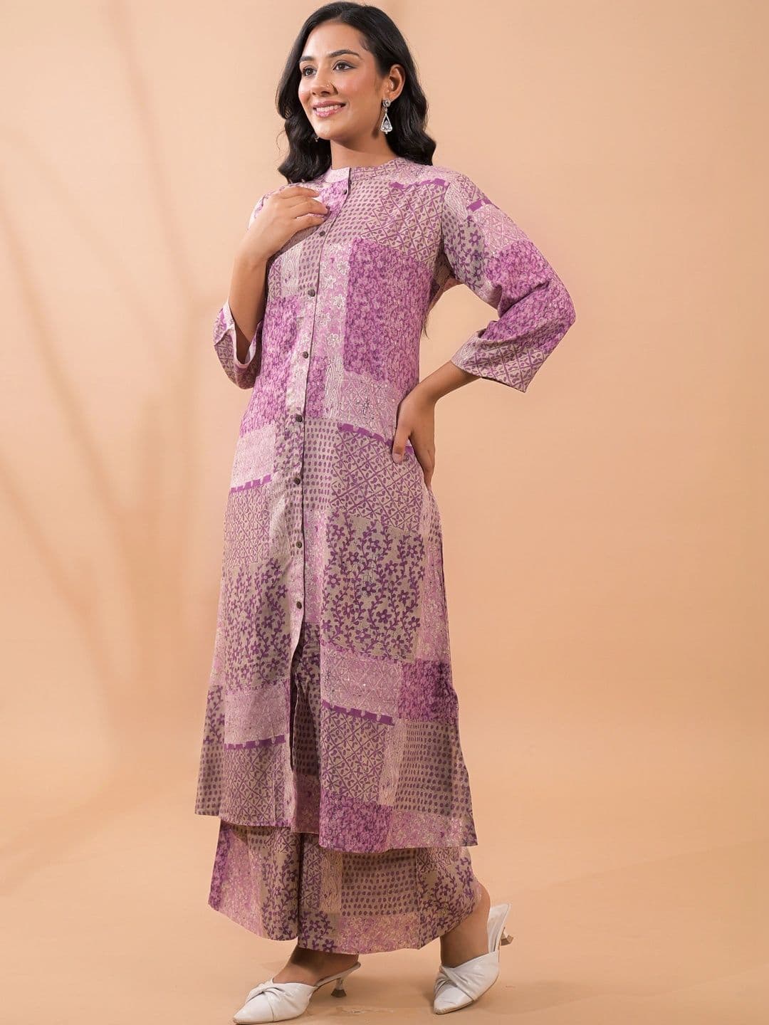 SAANWRI Women Ethnic Motifs Printed Kurta thumbnail 5