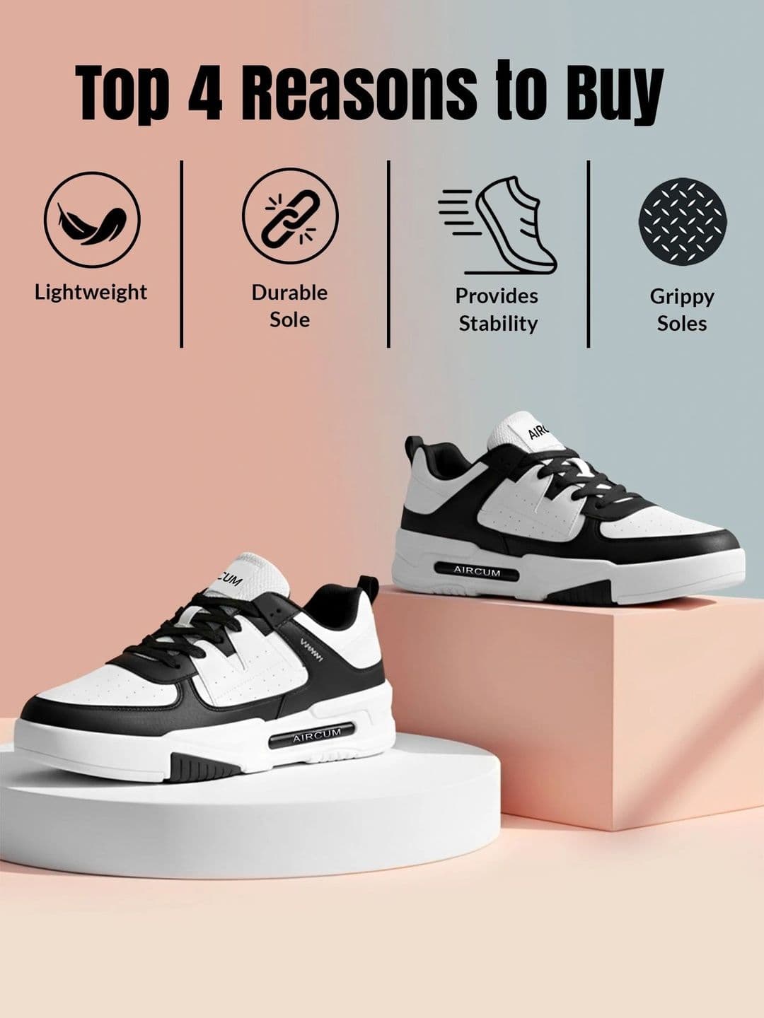 Aircum Men Mesh Walking Shoes thumbnail 3
