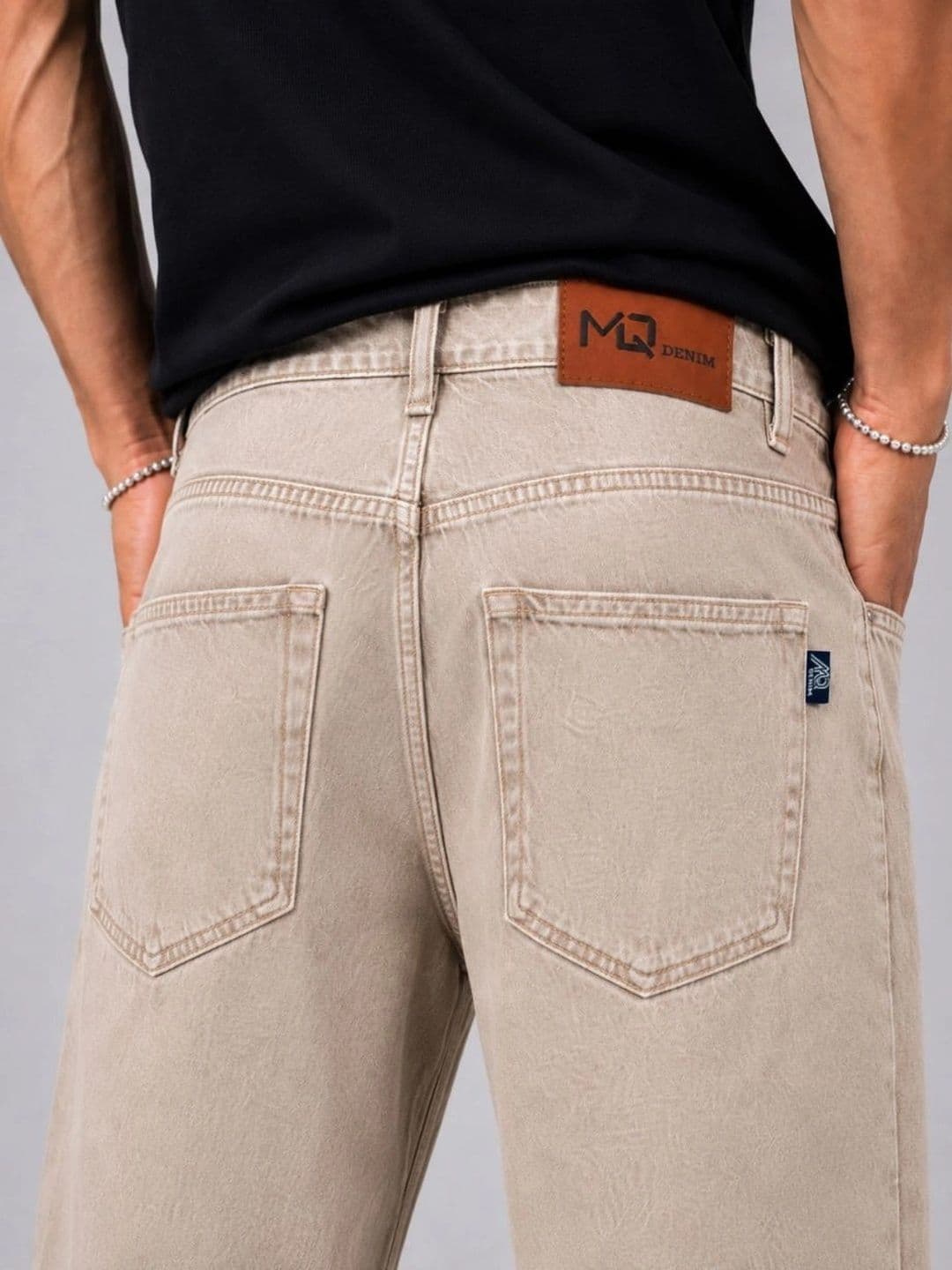 MQ Denim Men Straight Fit Mid-Rise Jeans thumbnail 3
