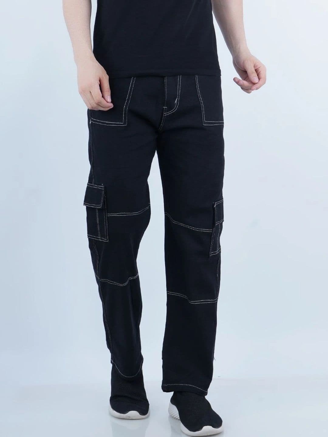 Metronaut Men Classic Relaxed Fit Mid-Rise Stretchable Jeans - view 1