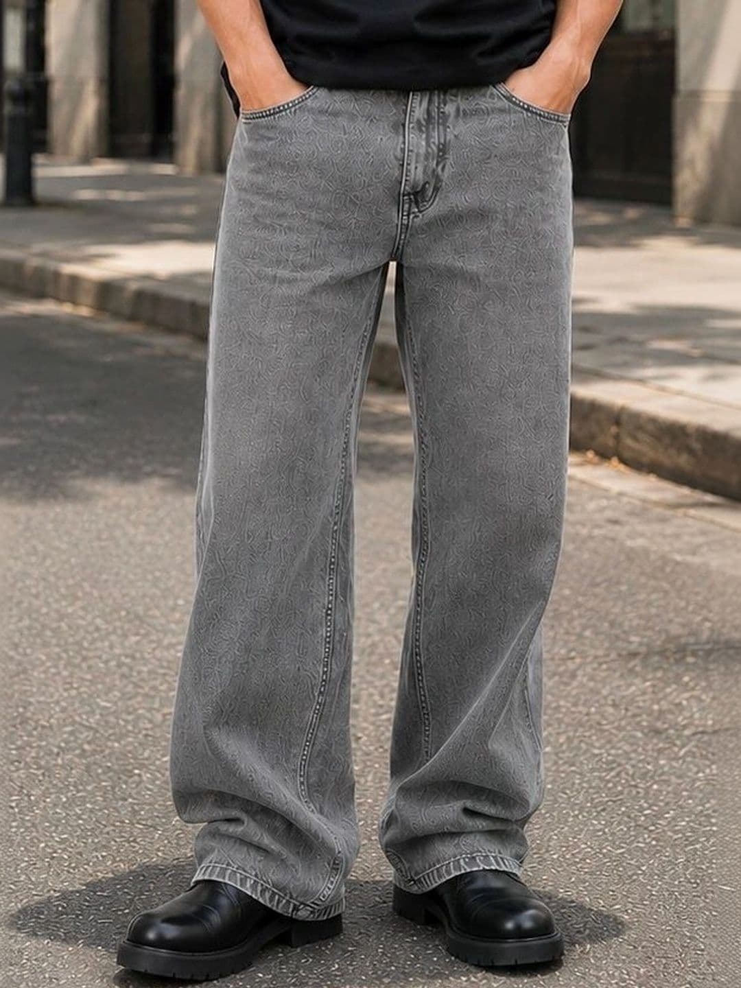 MQ Denim Men Straight Fit Mid-Rise Jeans - view 1
