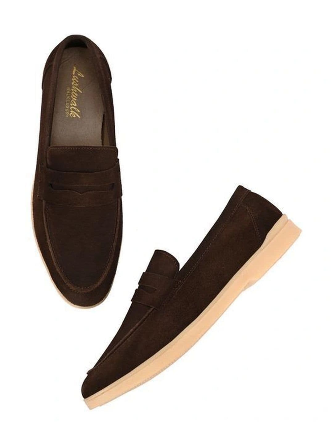 Lushwalk Men Leather Round-Toe Formal Shoes thumbnail 2