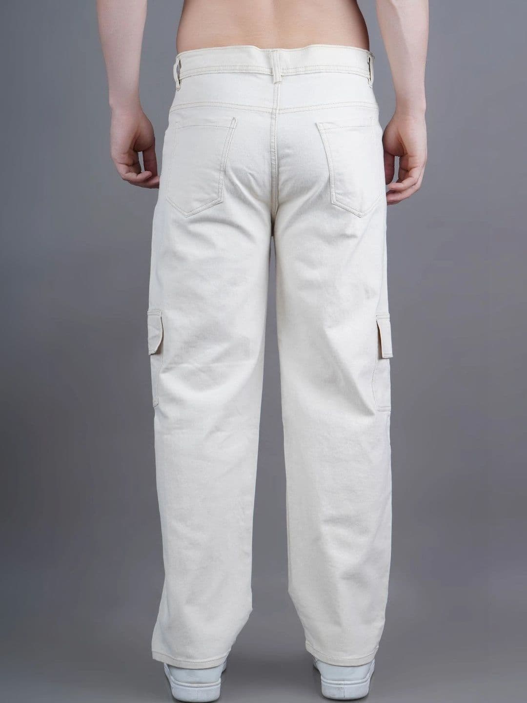 R.Code by The Roadster Life Co. Men Classic Relaxed Fit Mid-Rise Denim Stretchable Jeans thumbnail 5