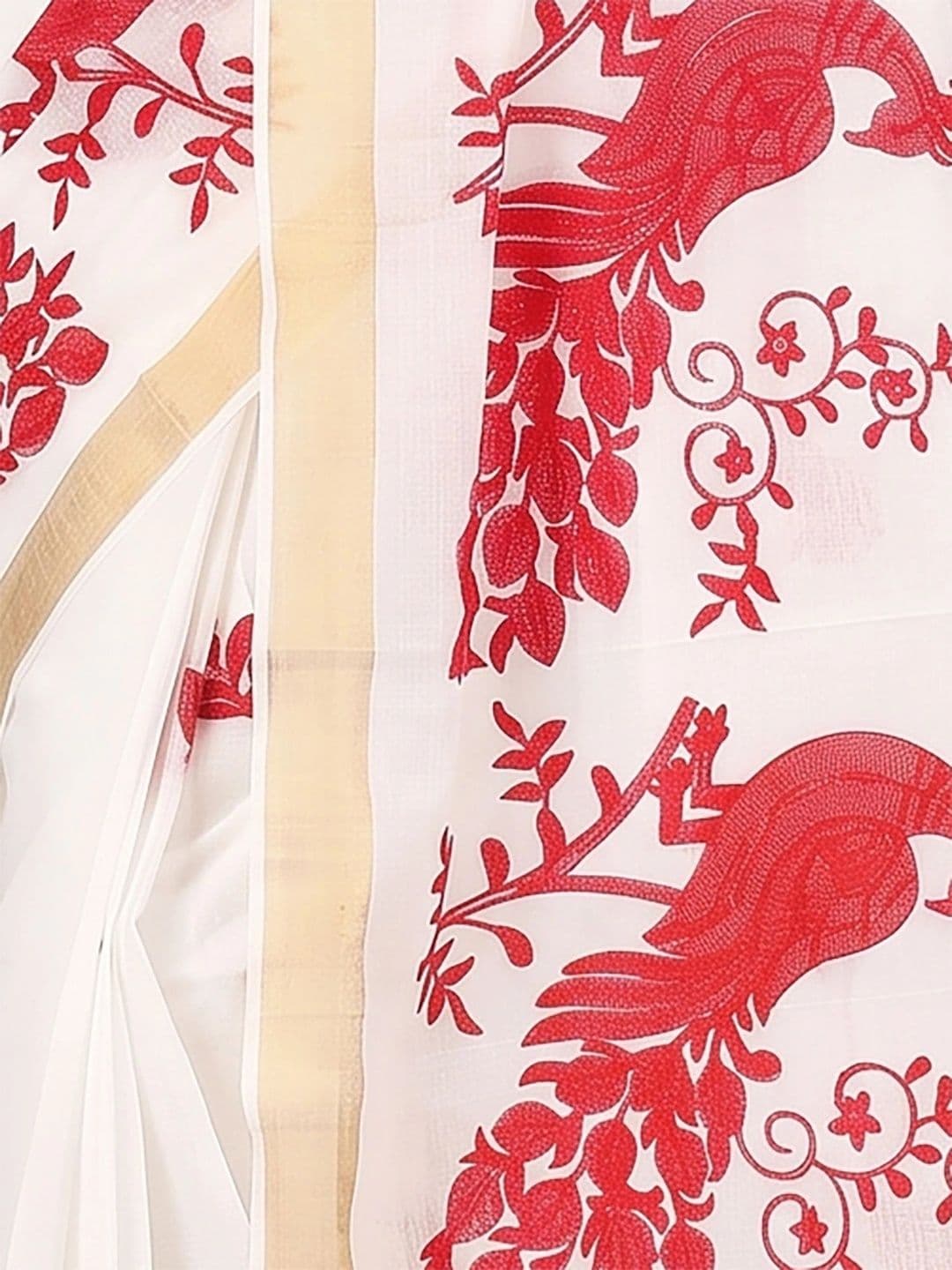 GitAsit Woven Design Embroidered Pure Cotton Handloom Taant Saree thumbnail 3