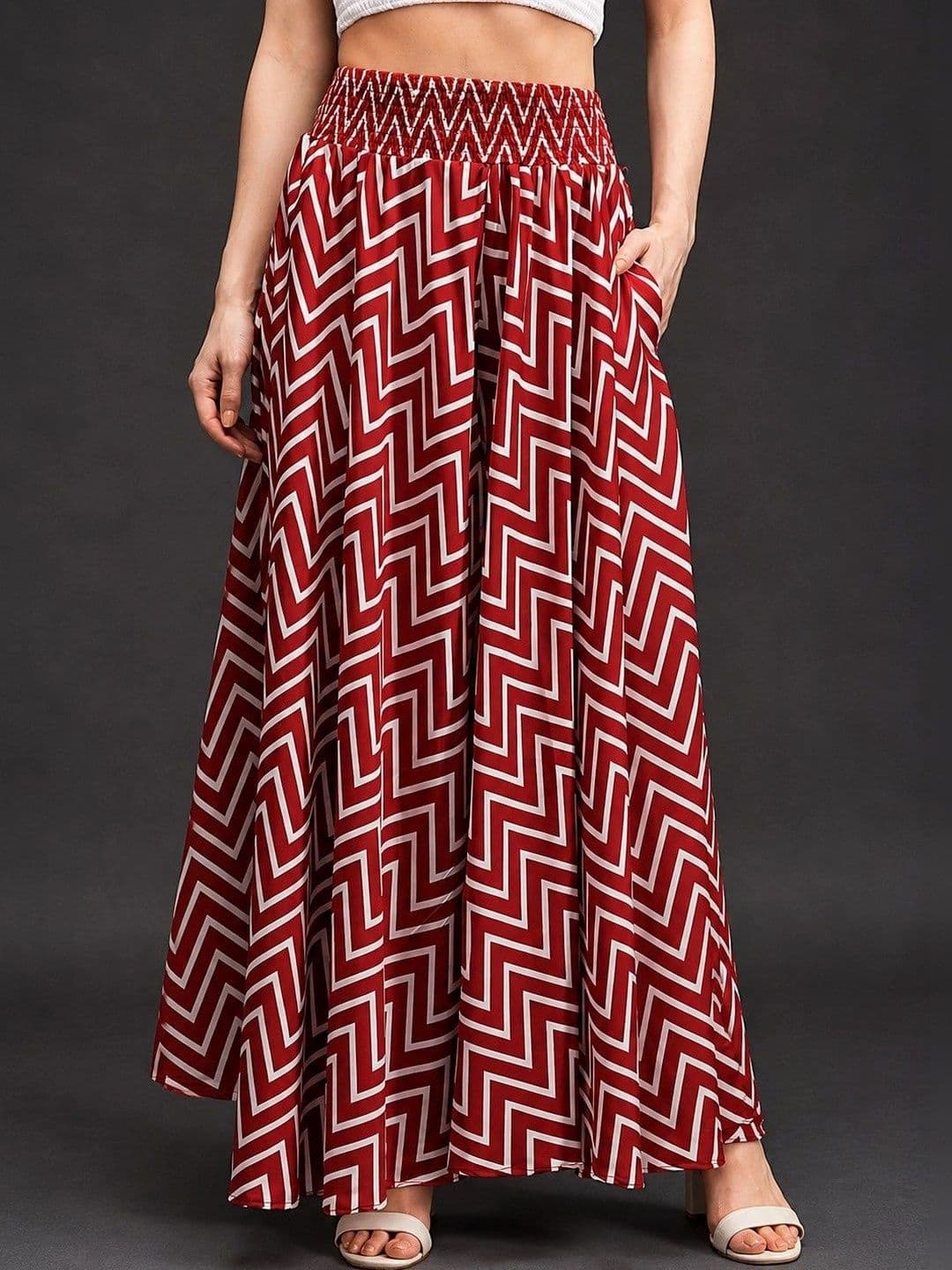 NEXSUS Women Printed Palazzos thumbnail 4