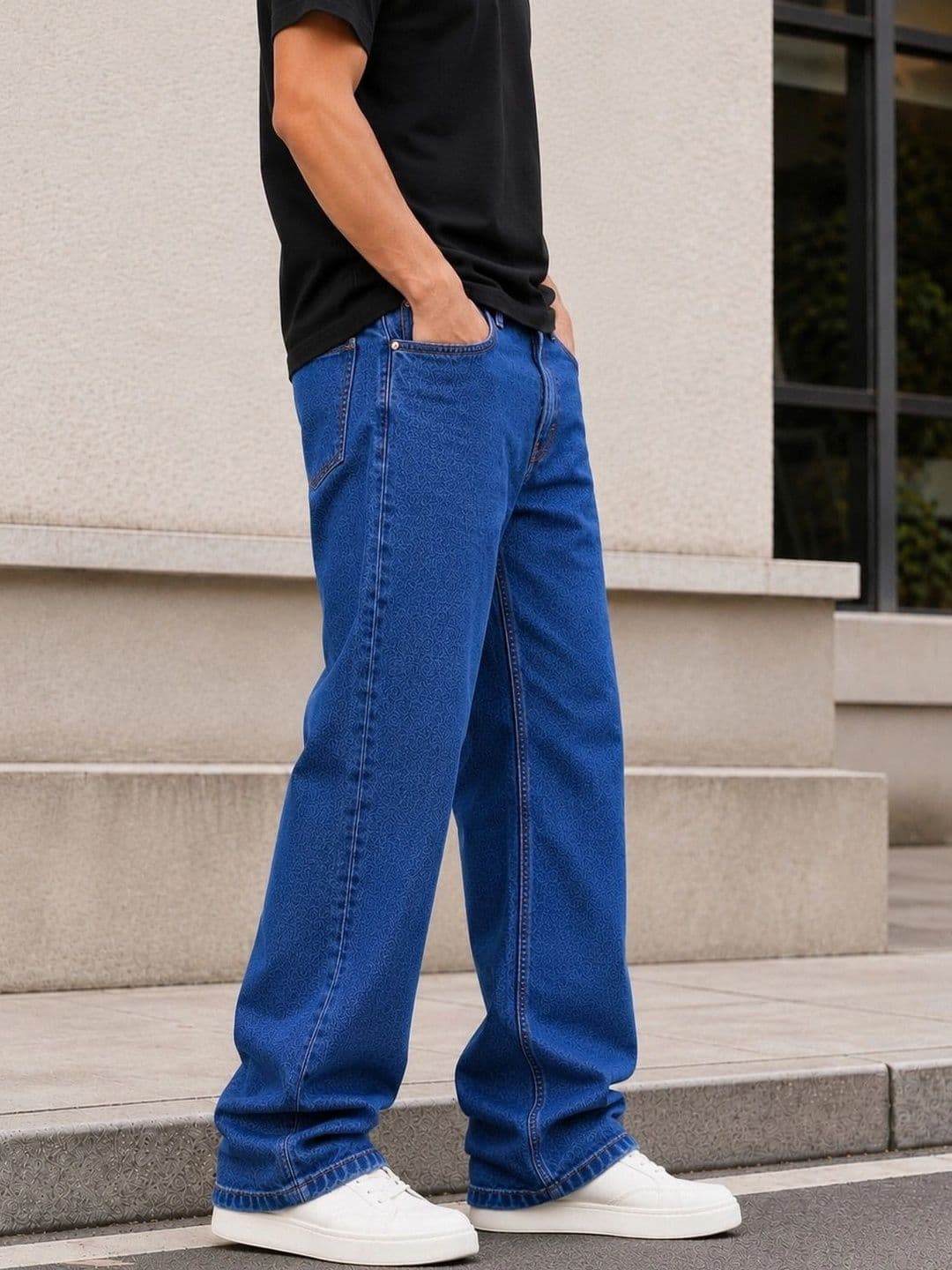 MQ Denim Men Straight Fit Mid-Rise Jeans thumbnail 4
