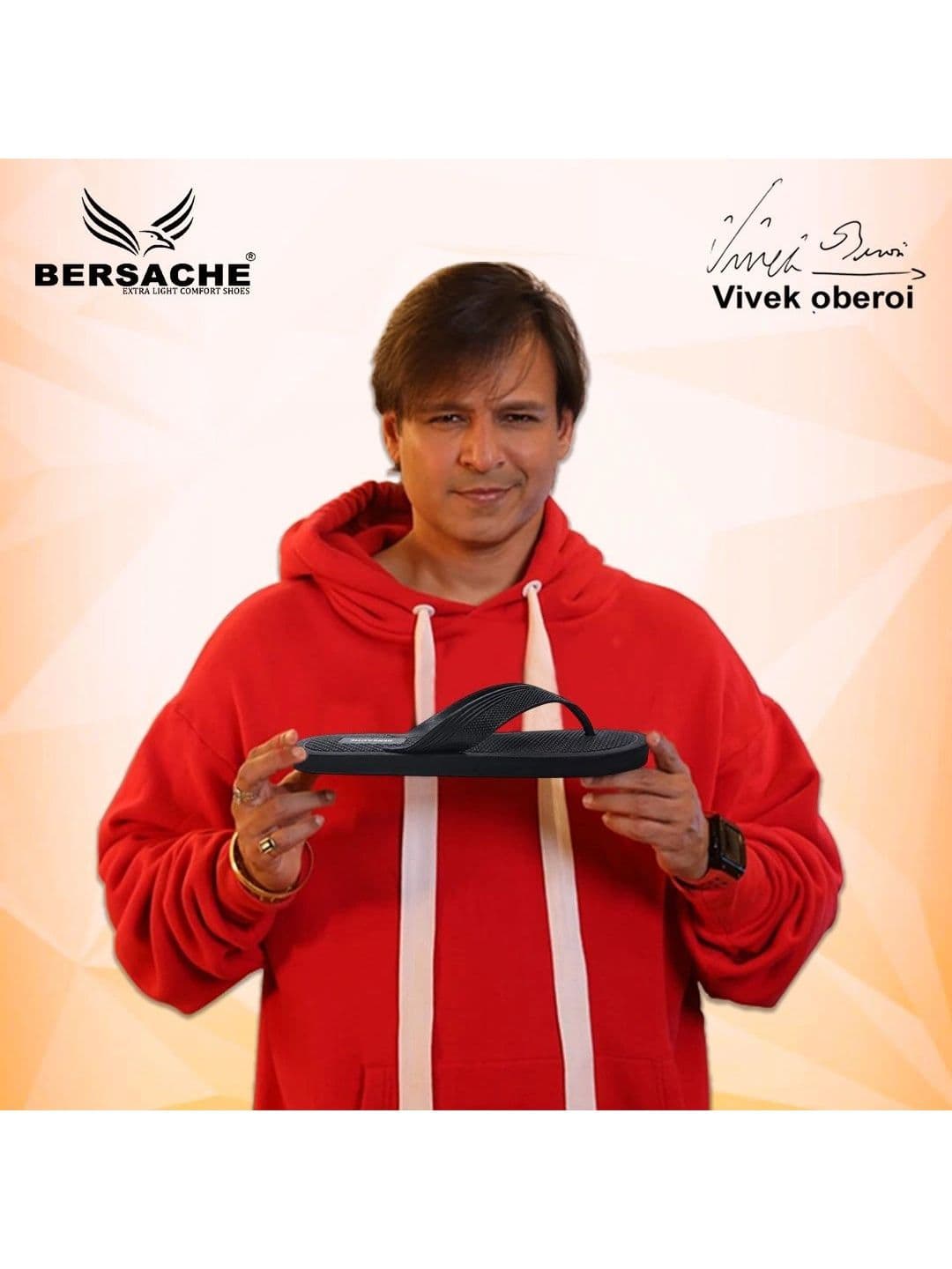 BERSACHE Men Thong Flip-Flops thumbnail 4