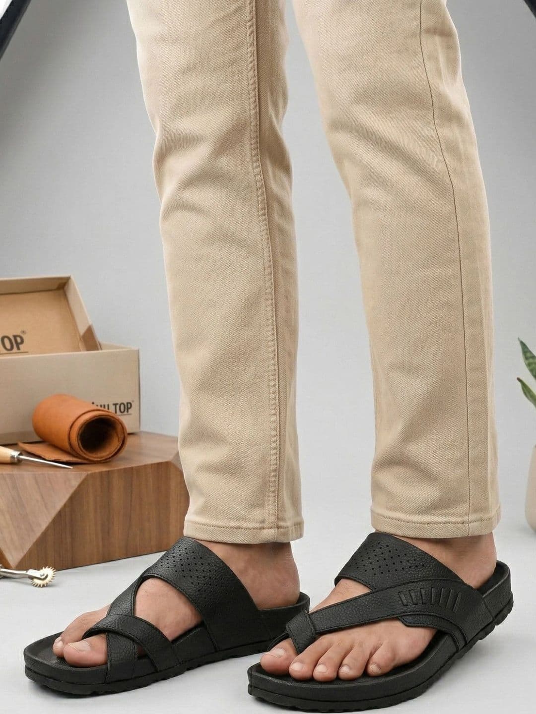 BINUTOP Men Comfort Sandals thumbnail 6