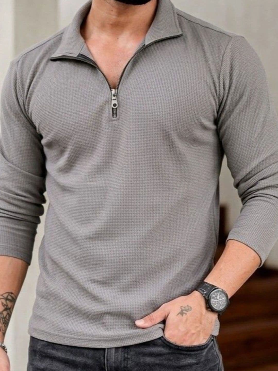 Azizan Men Polo Collar T-shirt thumbnail 4