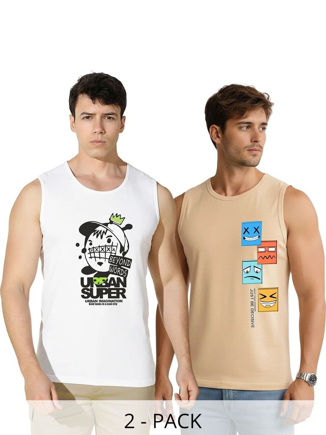 MINISTRY OF FRIENDS Men 2 Printed T-shirt - view 1