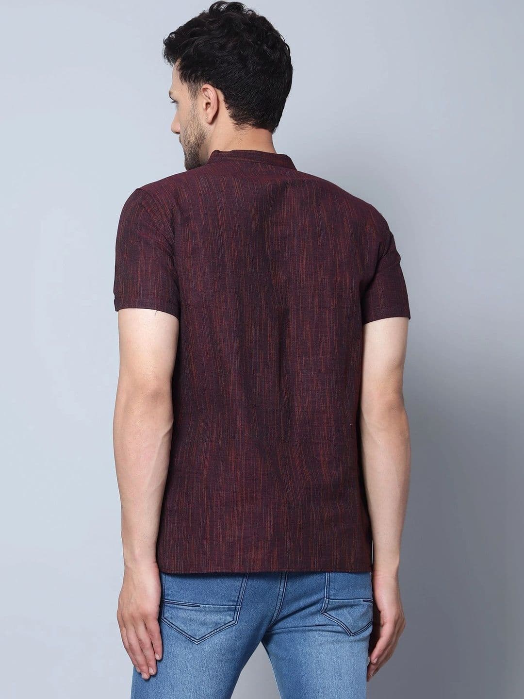 Latest Chikan Garments Men Khadi Kurta thumbnail 5