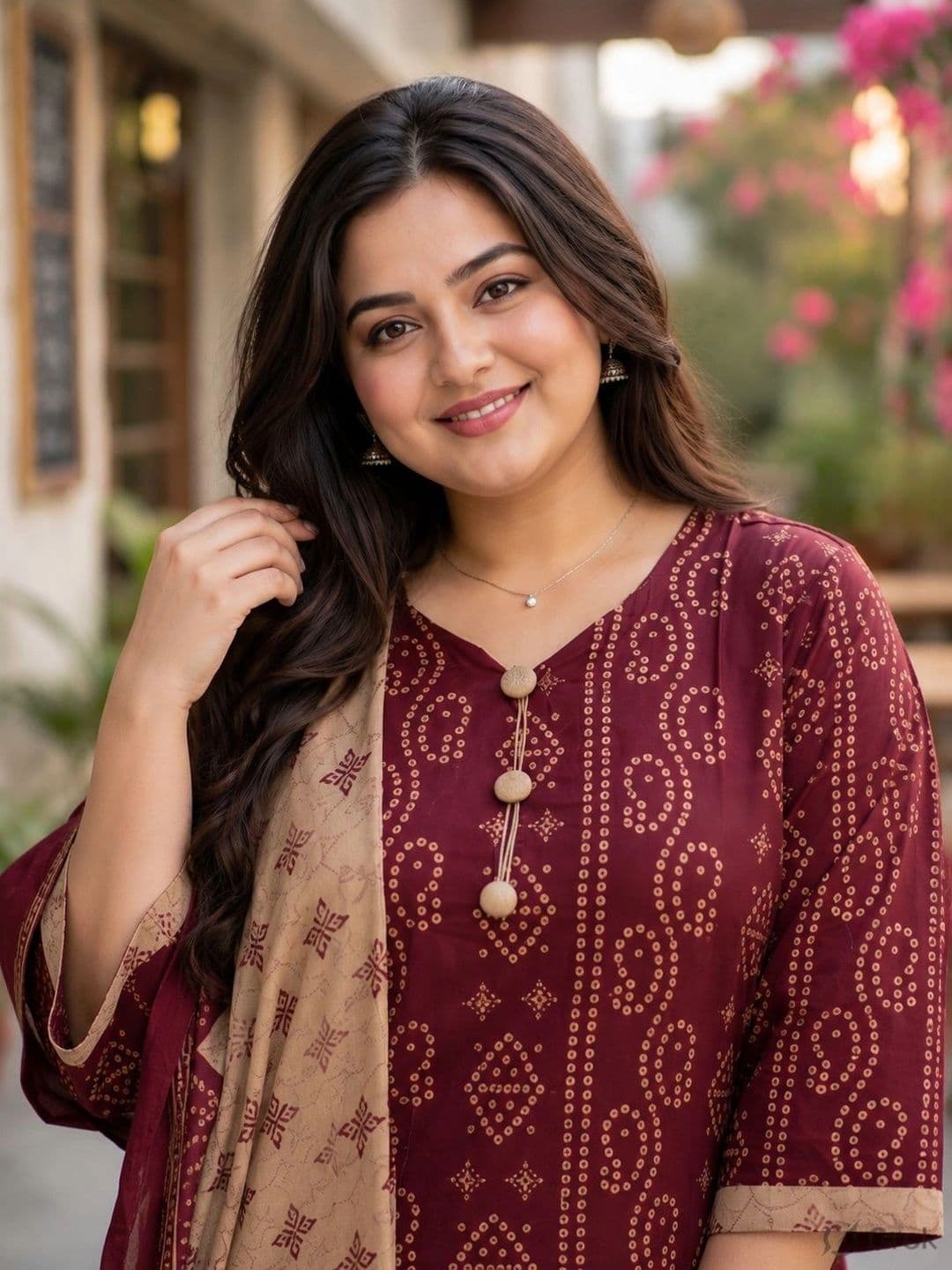 Aaradhya Fashion Women Ethnic Motifs Printed Regular Kurta with Patiala & With Dupatta thumbnail 5