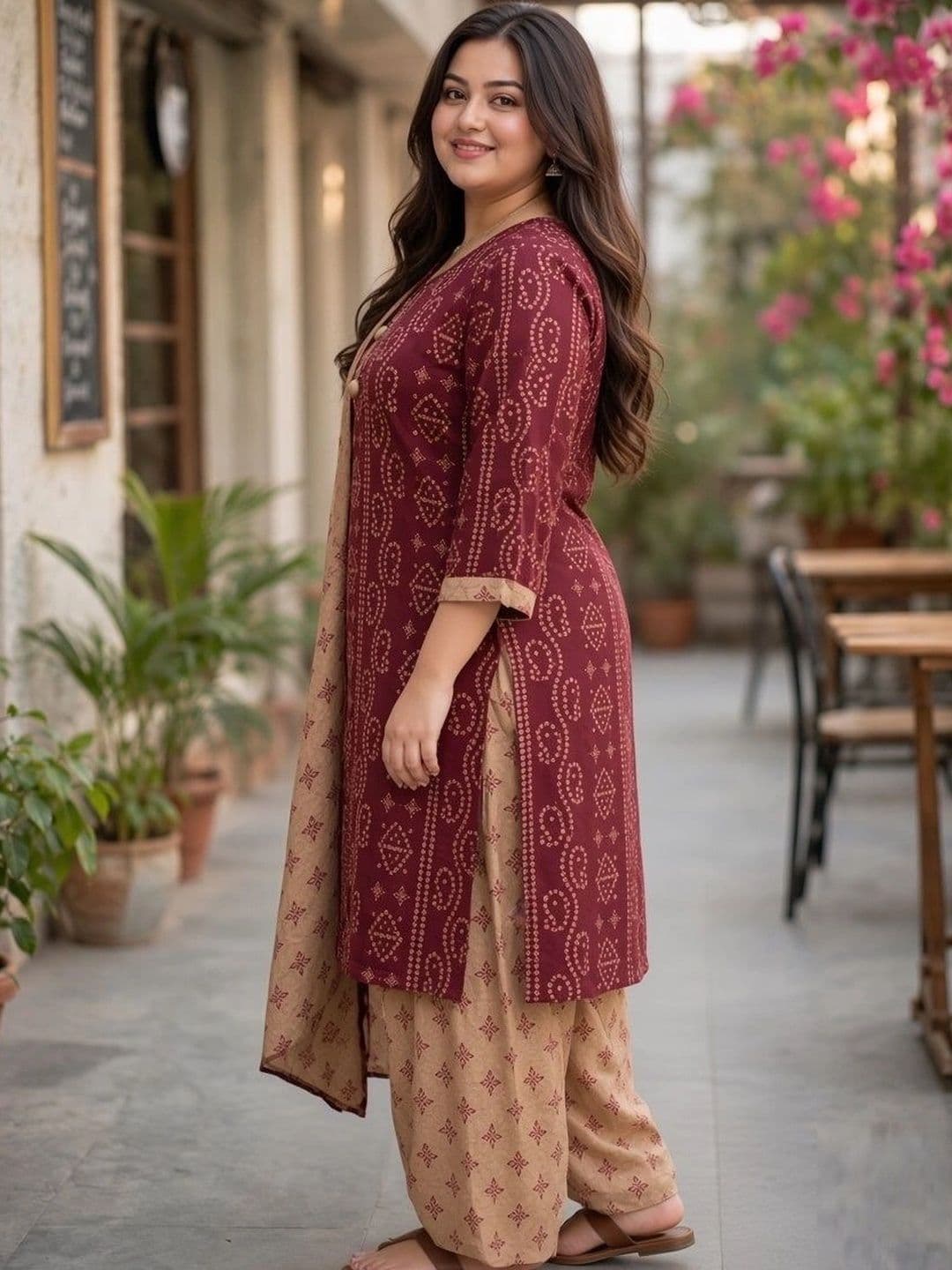 Aaradhya Fashion Women Ethnic Motifs Printed Regular Kurta with Patiala & With Dupatta thumbnail 3