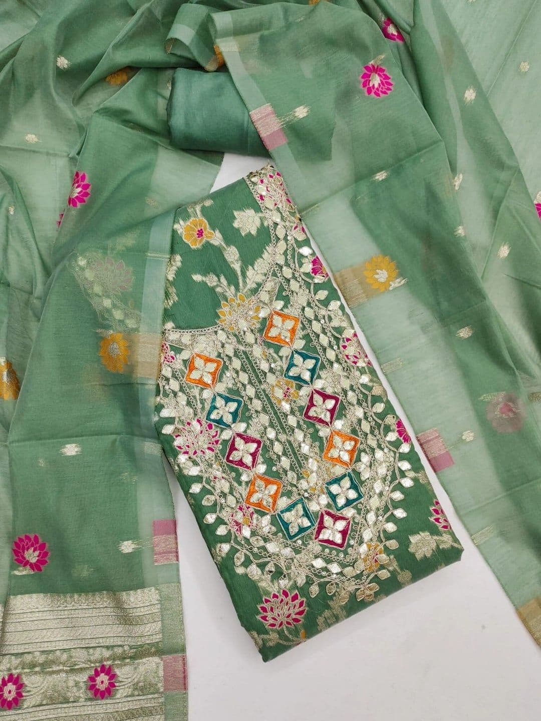 TAVAS Unstitched Dress Material thumbnail 6