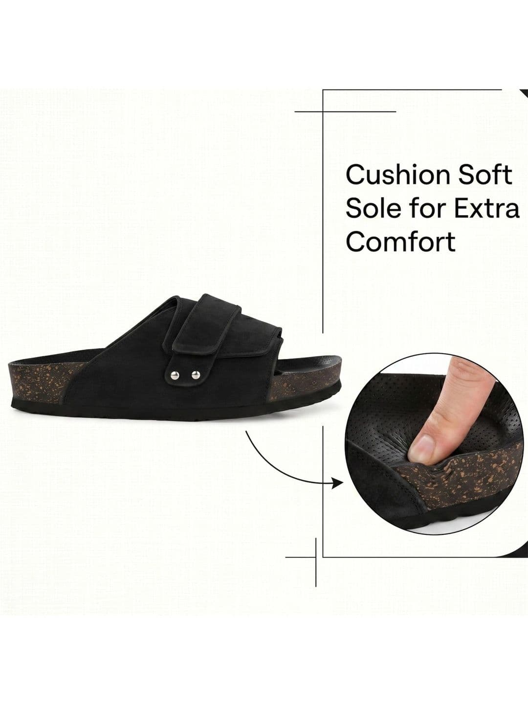 BINUTOP Men Comfort Sandals thumbnail 6