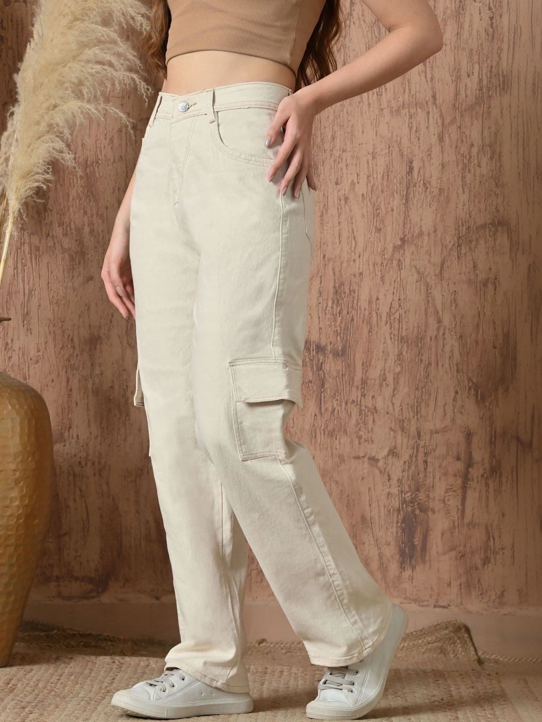 Encrypt Women Classic Regular Fit Mid-Rise Stretchable Jeans - view 1