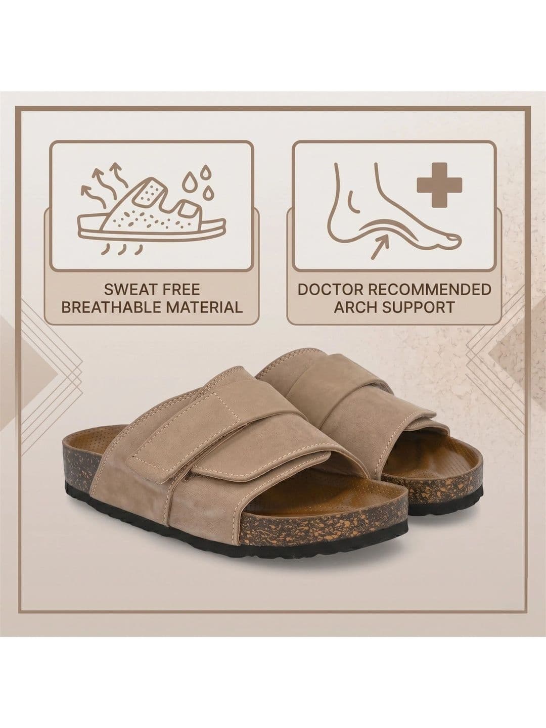 BINUTOP Men Comfort Sandals thumbnail 5