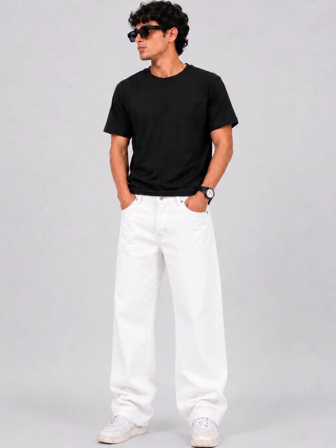 MQ Denim Men Straight Fit Mid-Rise Jeans thumbnail 4