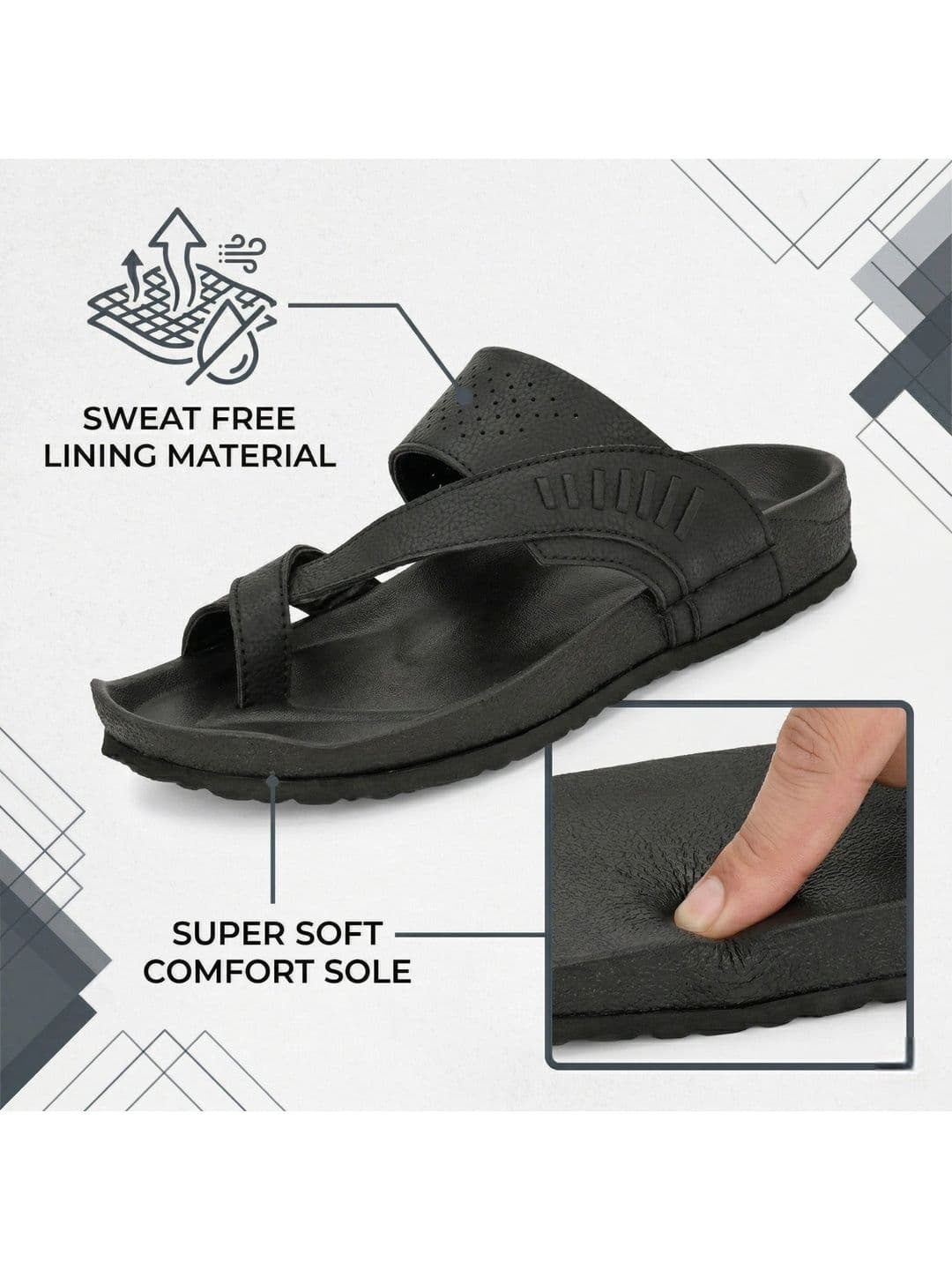 BINUTOP Men Comfort Sandals thumbnail 5