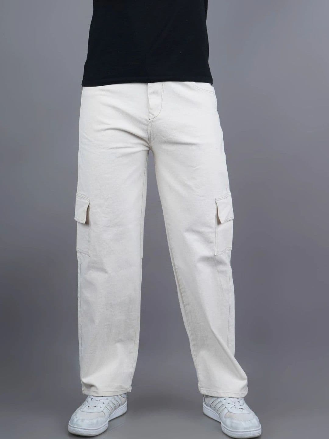 Metronaut Men Classic Relaxed Fit Mid-Rise Denim Stretchable Jeans - view 1