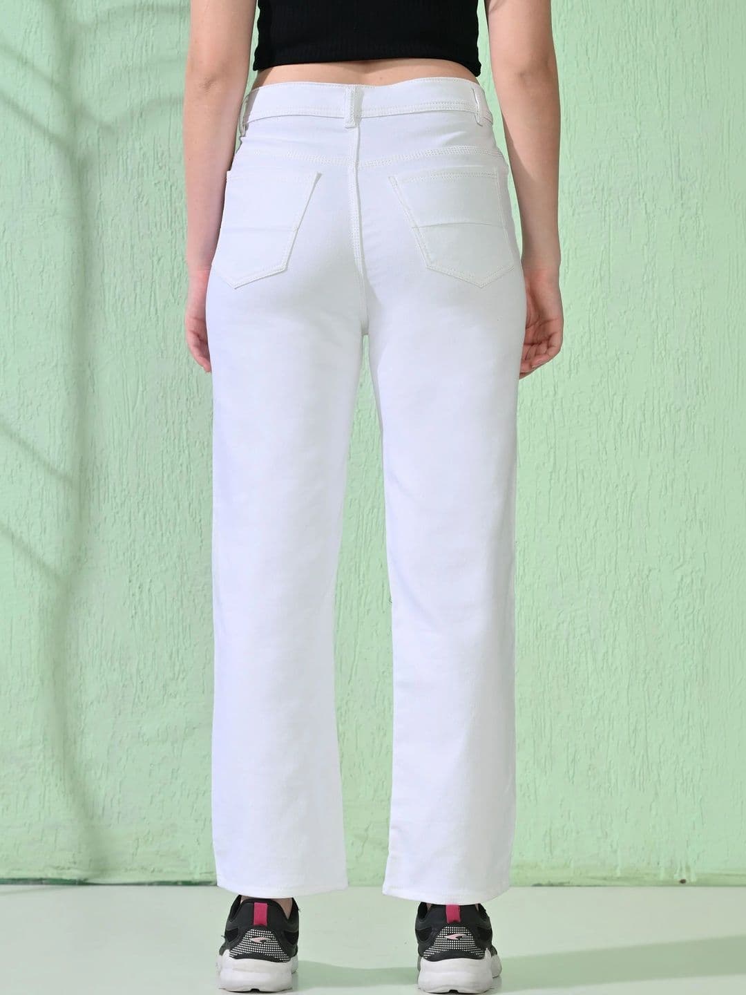 Encrypt Women Classic Regular Fit Mid-Rise Stretchable Jeans thumbnail 2