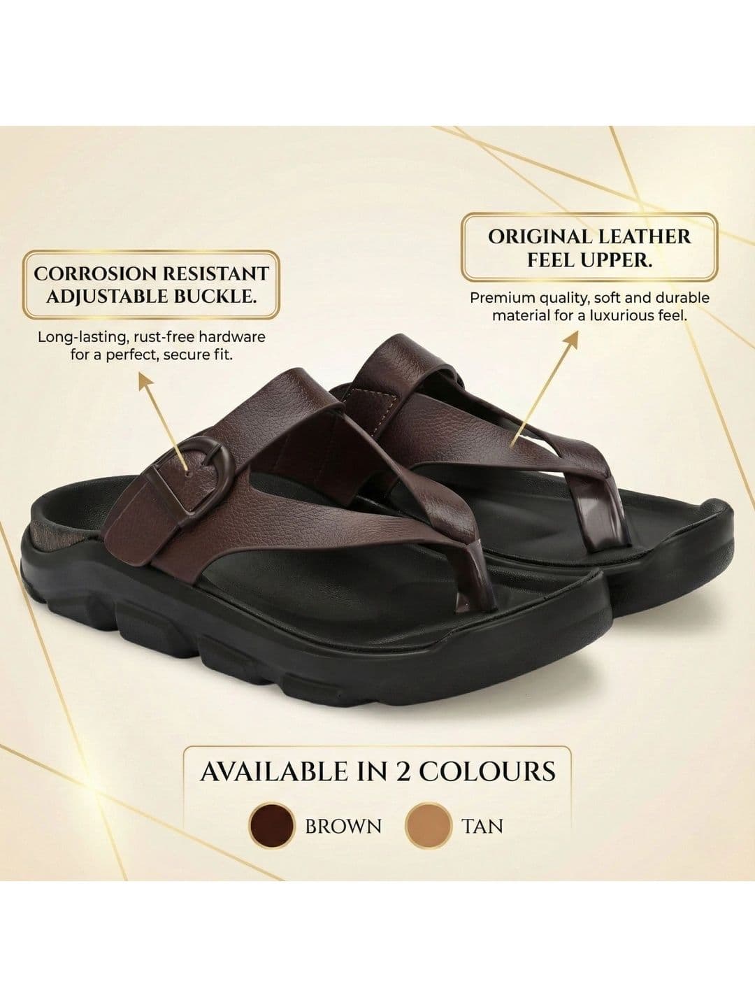 BINUTOP Men Comfort Sandals thumbnail 5