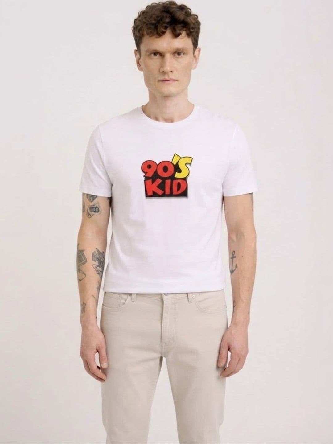 BAESD Men Typography Printed T-shirt - view 1