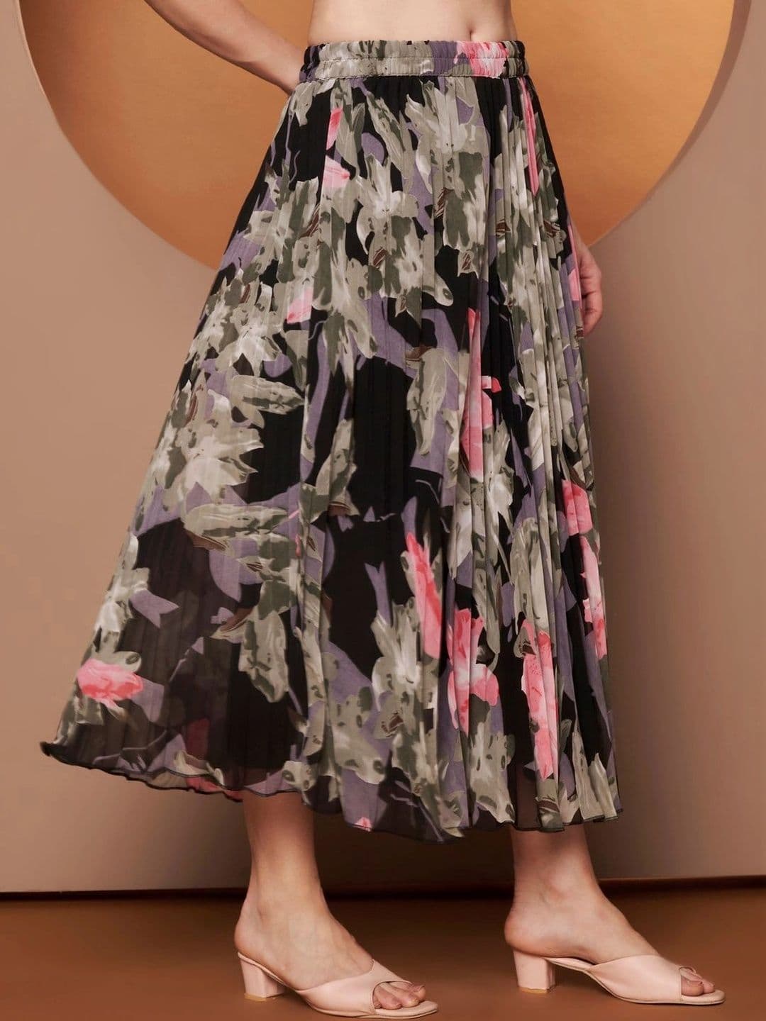 CORSICA Women Floral Midi A-Line Skirt thumbnail 4