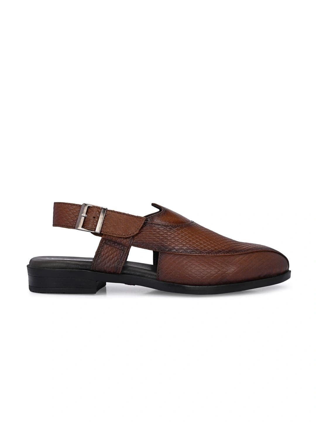 Valentino Men Leather Shoe-Style Sandals thumbnail 4