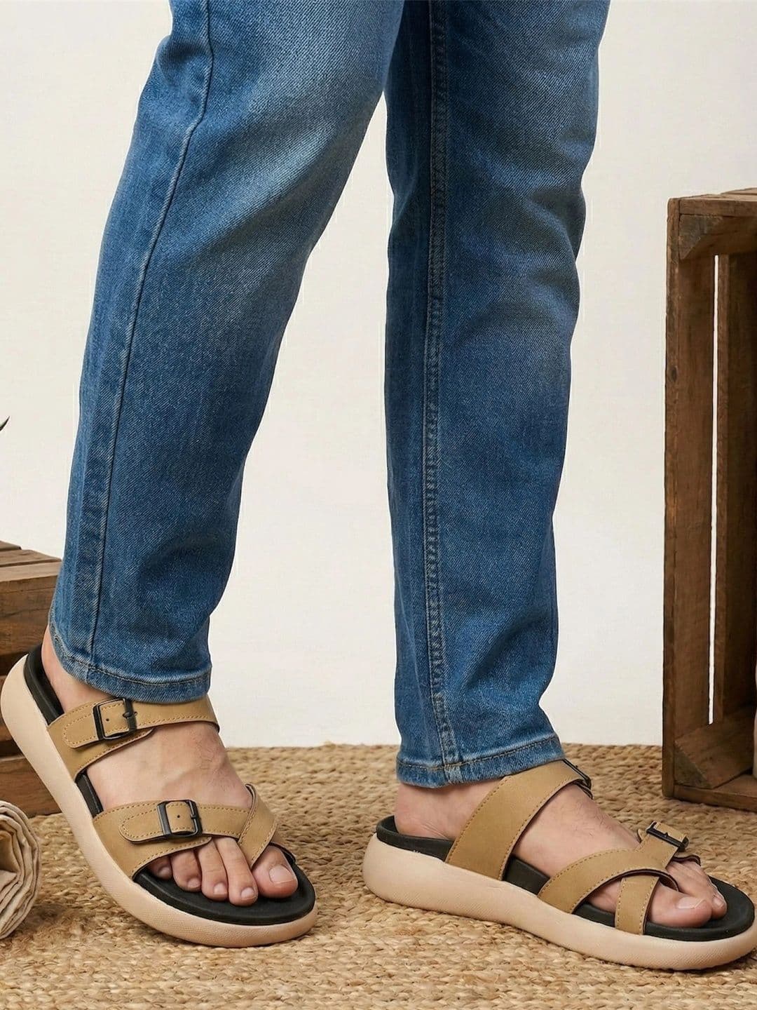 BINUTOP Men Comfort Sandals thumbnail 6