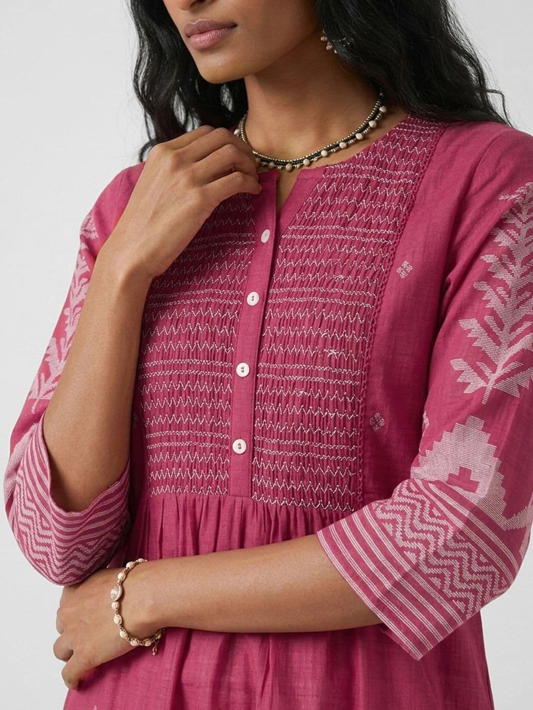 max Women Ethnic Motifs Printed Indie Prints Kurta thumbnail 4