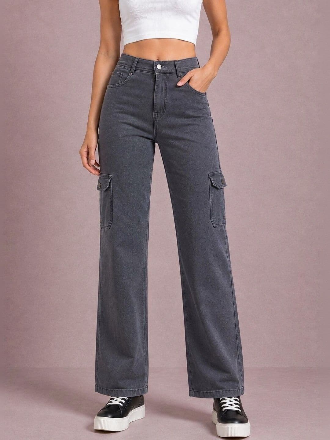 all about you Women Relaxed Fit Mid-Rise Stretchable Jeans thumbnail 2