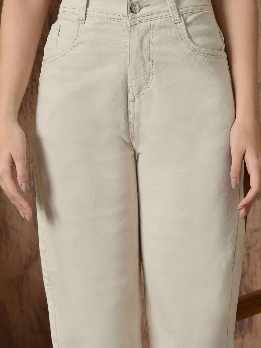 Mast & Harbour Women Classic Regular Fit Mid-Rise Stretchable Jeans thumbnail 2