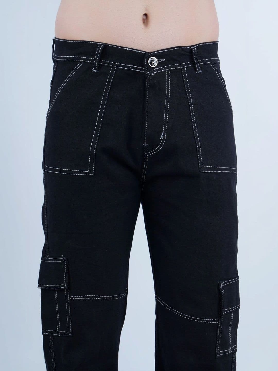 R.Code by The Roadster Life Co. Men Classic Relaxed Fit Mid-Rise Stretchable Jeans thumbnail 2