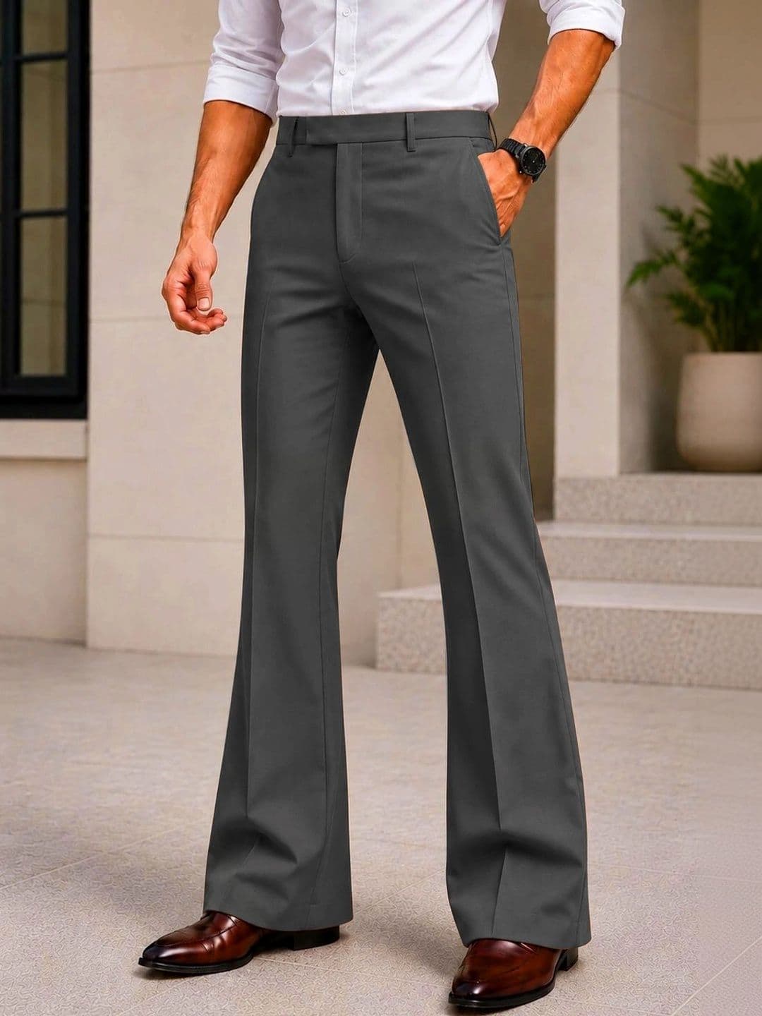 PLUS 91 Men Relaxed Trousers - view 1