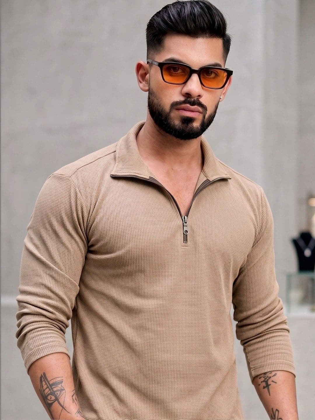 Azizan Men Polo Collar T-shirt - view 1