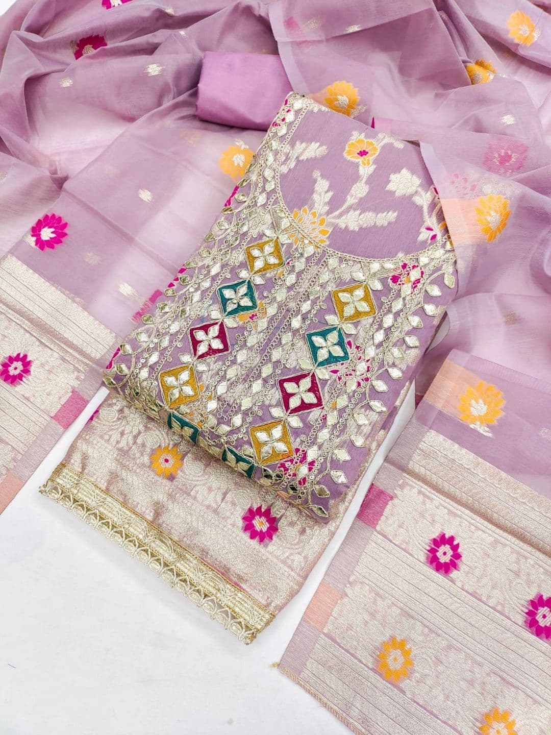 TAVAS Unstitched Dress Material thumbnail 6