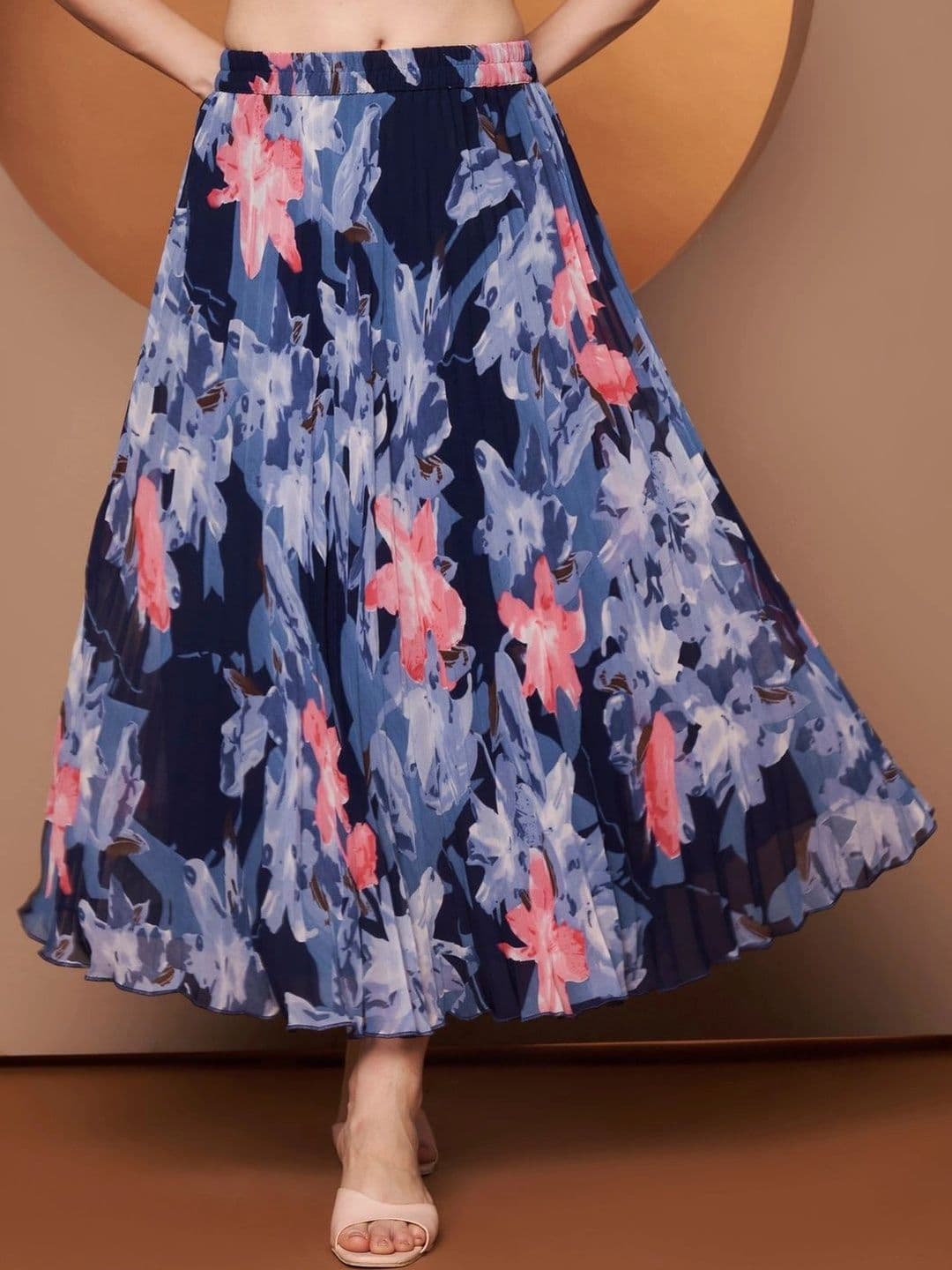 CORSICA Women Floral Midi Flared Skirt thumbnail 5